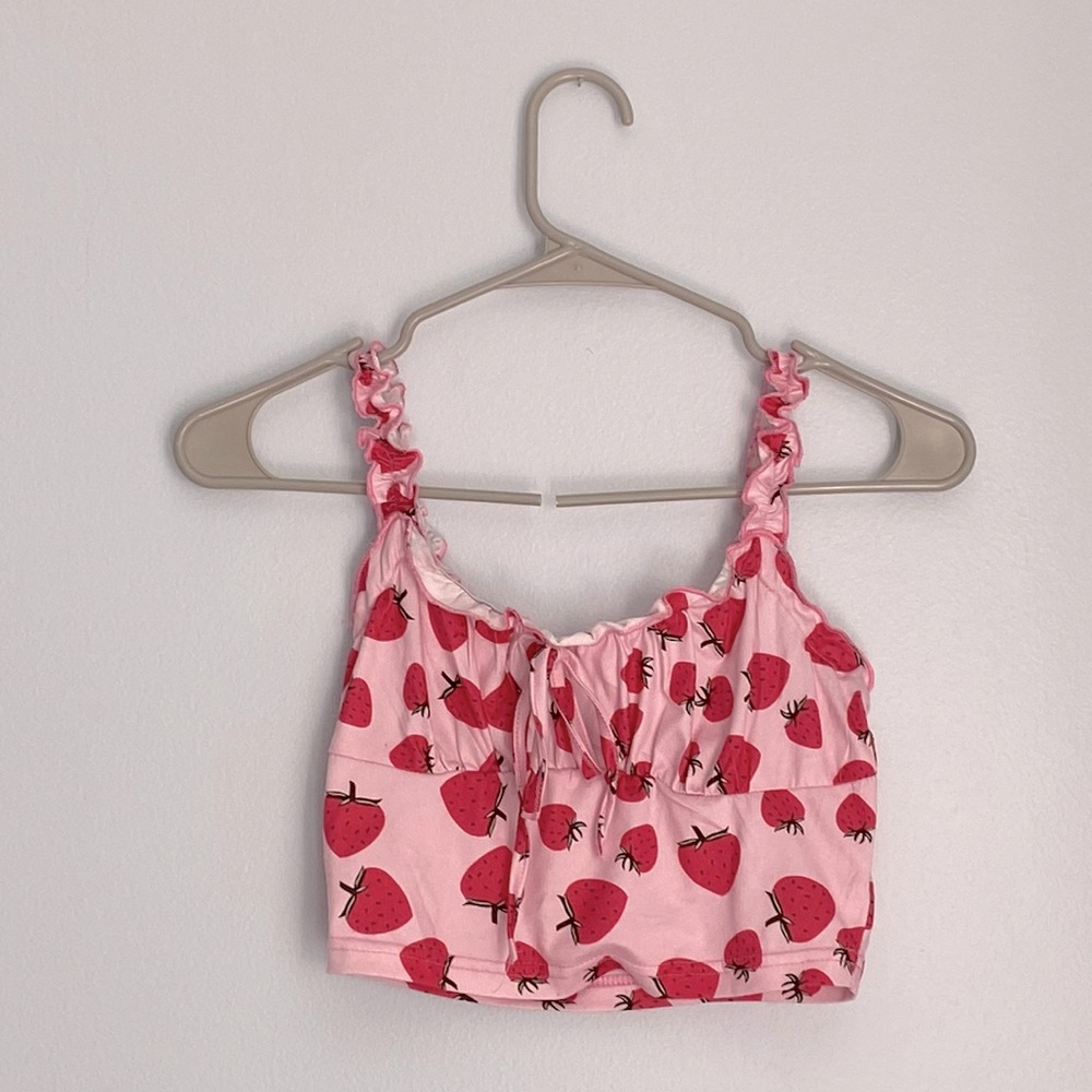 Extra small scrunch croped top